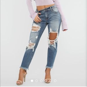 Fashion Nova- Borrowed My Boyfriends Jeans